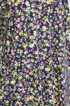 YOURS Curve Black Floral Strappy Cold Shoulder Top -Luna Looks Zone ec03962d 55f5 4e 300809 Z