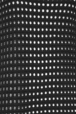 YOURS Curve Black Crochet Midaxi Dress -Luna Looks Zone ec71ddcc 7596 48 192983 Z