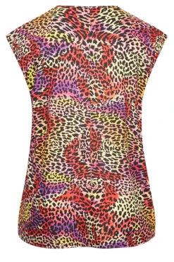 LIMITED COLLECTION Curve Pink Animal Print Boxy Vest Top -Luna Looks Zone ec916786 eb32 49 215649 Y