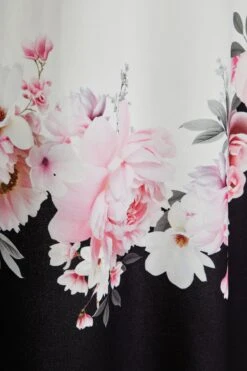 YOURS LONDON Curve White Floral Border Dress -Luna Looks Zone ed79433a f8c3 4e 161474 Z