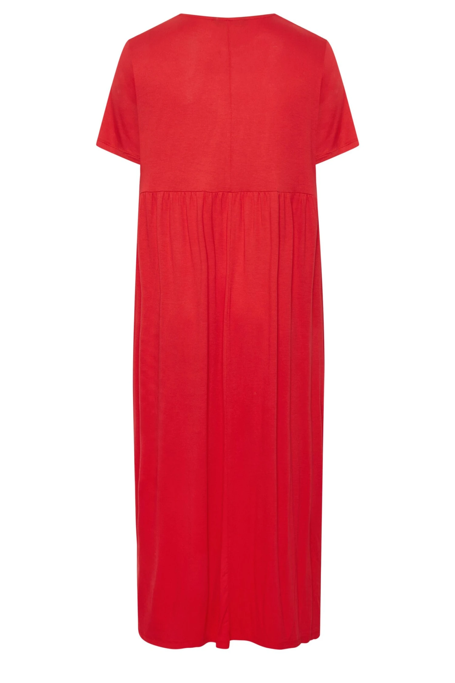 LIMITED COLLECTION Curve Red Pocket Maxi Dress 6 LIMITED COLLECTION Curve Red Pocket Maxi Dress - Image 6