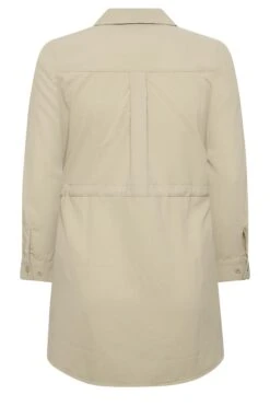 YOURS Curve Brown Utility Tunic Shirt -Luna Looks Zone f034b468 192b 40 131729 Y