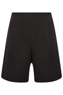 YOURS Curve Black Tailored Shorts -Luna Looks Zone f54ec1e2 2ecc 46 144652 X