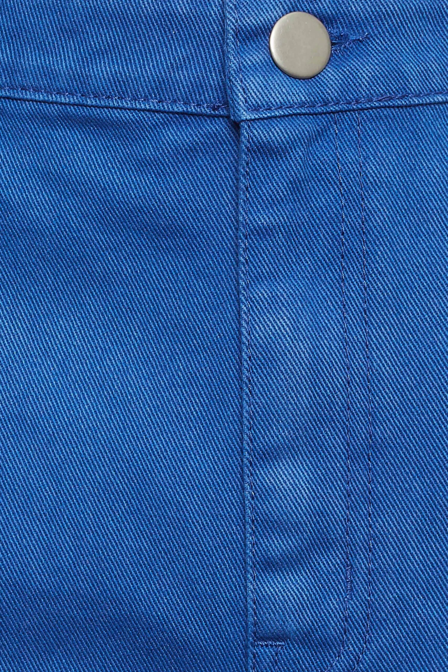 YOURS Curve Cobalt Blue Denim Dad Shorts 2 YOURS Curve Cobalt Blue Denim Dad Shorts - Image 2