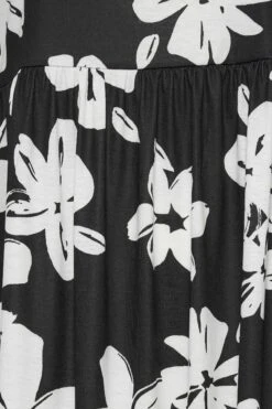 LIMITED COLLECTION Curve Black Floral Print Midaxi Smock Dress -Luna Looks Zone f60e1517 7727 48 215725 Z