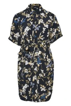 YOURS Curve Black Floral Shirt Dress -Luna Looks Zone f6c99d28 407a 49 137439 X