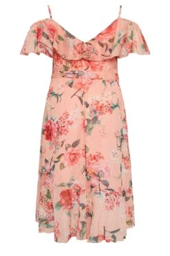 YOURS LONDON Curve Pink Cold Shoulder Floral Wrap Dress 11 YOURS LONDON Curve Pink Cold Shoulder Floral Wrap Dress -Luna Looks Zone ff416e58 fa41 42 162050 Y