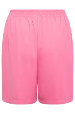 YOURS Curve Pink Elasticated Waist Pull On Shorts 9 YOURS Curve Pink Elasticated Waist Pull On Shorts -Luna Looks Zone ffc05d55 e2b6 4b 144773 Y